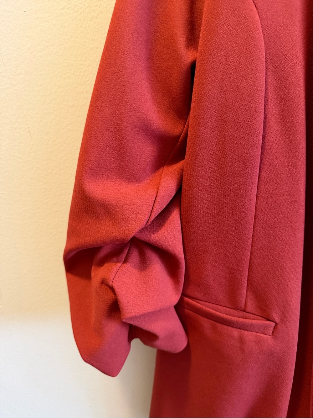 BB1 Rust Open-Front Blazer Jacket - Picture 4 of 6